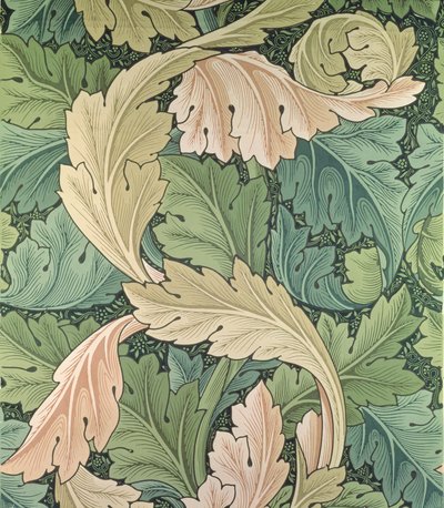 Acanthus Tapetendesign, 1875 von William Morris